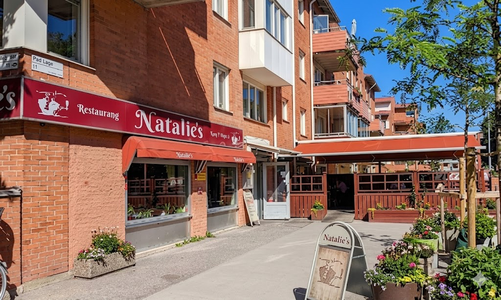 Pizzeria i Skarpnäck – fasaden på Pilotgatan